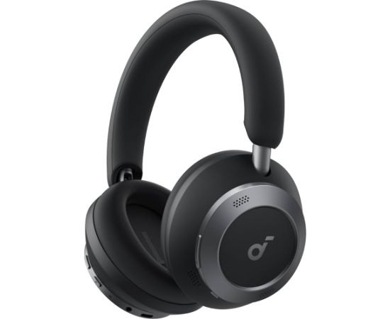 Soundcore Space One Pro by Anker - Black Wireless Adaptive Active Noise Cancelling Headphone