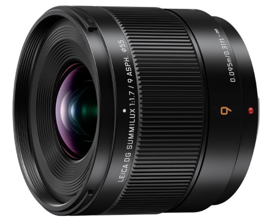 Panasonic Leica DG Summilux 9mm f/1.7 ASPH lens