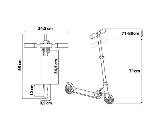 2-WHEEL Skrejritenis STAR WARS STORMTROOPER