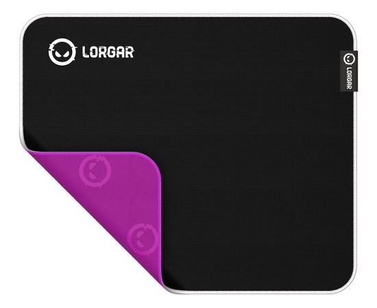 Lorgar Legacer 755, Gaming mouse pad, Ultra-gliding surface, Purple anti-slip rubber base, size: 500mm x 420mm x 3mm, weight 0.45kg