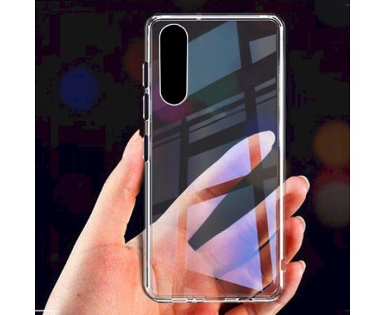 Fusion Ultra Back Case 1 mm Izturīgs Silikona Aizsargapvalks Priekš Xiaomi Redmi 9A Caurspīdīgs