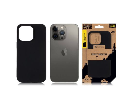 Tactical Velvet Smoothie Cover for Apple iPhone 13 Pro Asphalt