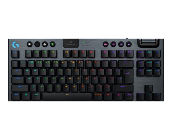 Keyboard Logitech G915 X LightSpeed TKL Tactile US (W), black