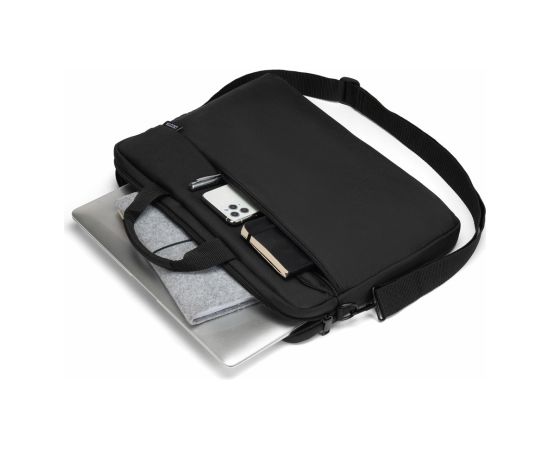 DICOTA D32091-RPET laptop case 35.8 cm (14.1") Briefcase Black