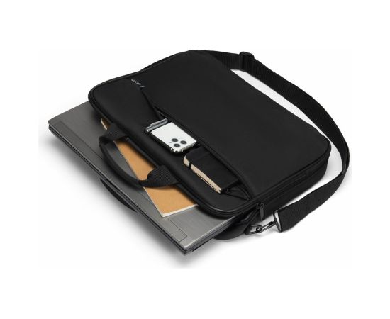 DICOTA D32093-RPET laptop case 35.8 cm (14.1") Briefcase Black