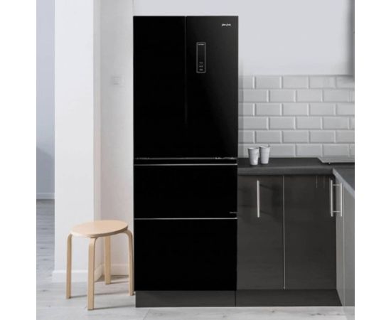 Sam Cook French Door refrigerator-freezer 351 l E Black