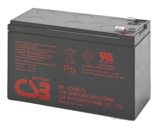 CSB Akumulators 12V 9Ah (HR1234WF2)