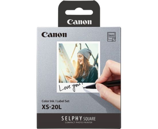 Canon fotopapīrs Selphy Square Media Pack XS-20L