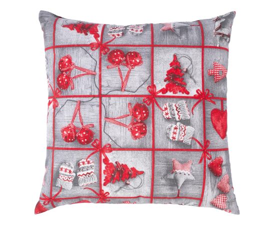 Pillow WINTER FLOWERS 45x45cm, hearts