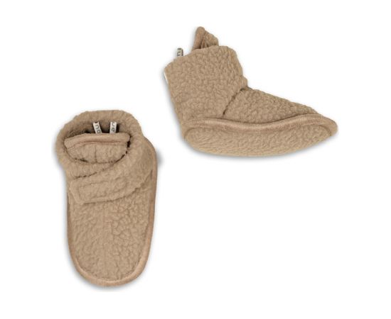 Lodger Slipper Teddy čībiņas, Beige, 6-12m - SLT 630_6-12