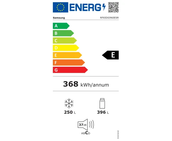 Samsung RF65DG960ESREO Ledusskapis