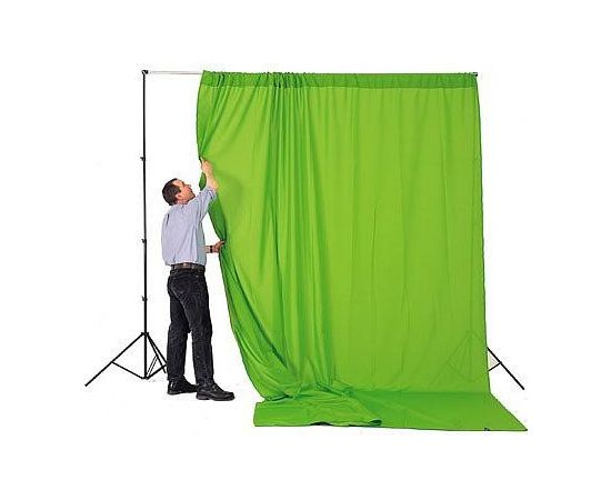 Manfrotto фоновая ткань 3x3,5м, chromakey зеленый (5781)