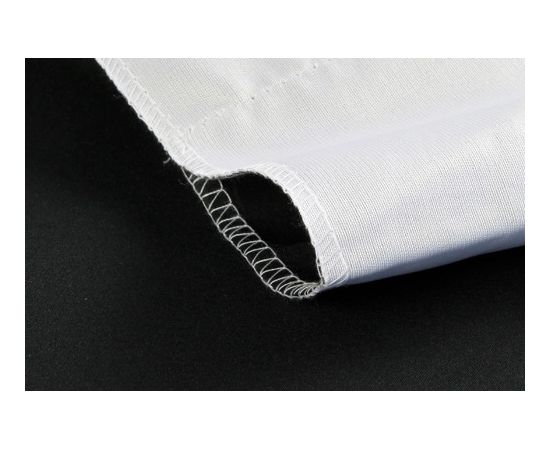 StudioKing background cloth 2.7x5m, black/white