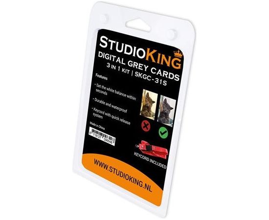 StudioKing grey card Digital SKGC-31S