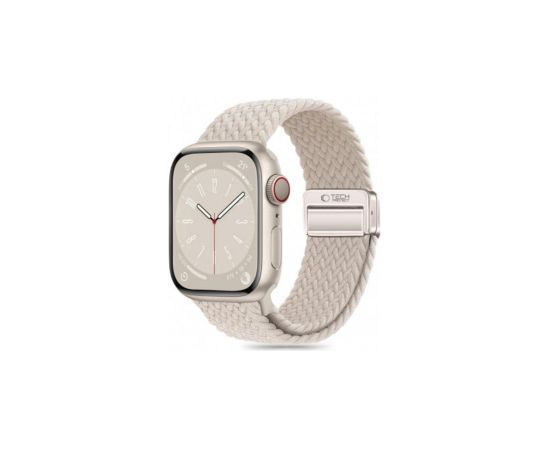 Tech-Protect watch strap Nylonmag Apple Watch 38/40/41mm, natural titanium