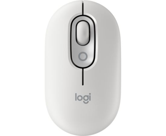 LOGITECH POP Mouse with emoji - OFF-WHITE - BT  - EMEA28i-935 - FY25,TERRA