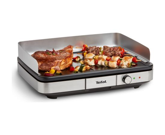 Tefal electric grill Maxi Plancha CB690 (black/stainless steel, 2,300 watts)