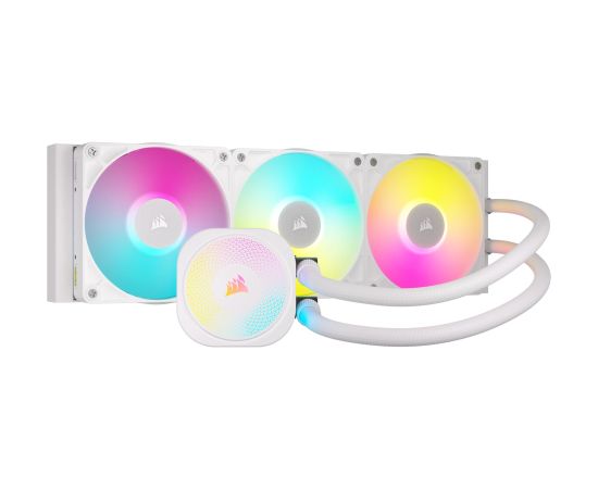 Corsair iCUE LINK TITAN RX RGB Processor All-in-one liquid cooler 12 cm White 1 pc(s)