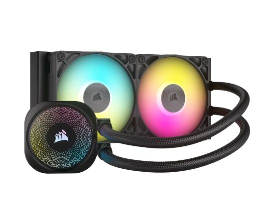 Corsair iCUE LINK TITAN RX RGB Processor All-in-one liquid cooler 12 cm Black 1 pc(s)