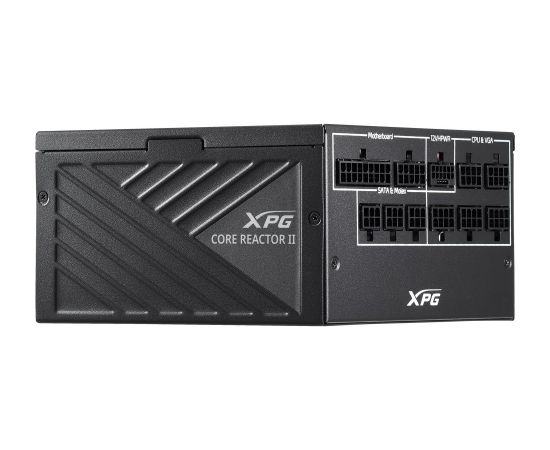 A-data Power Supply ADATA XPG CORE REACTOR II 850 Watts Efficiency 80 PLUS GOLD COREREACTORII850G-BKCEU