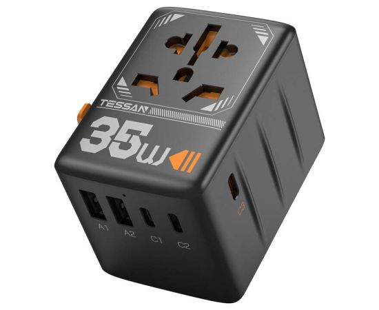 TESSAN TS-WTA02 Travel Adapter