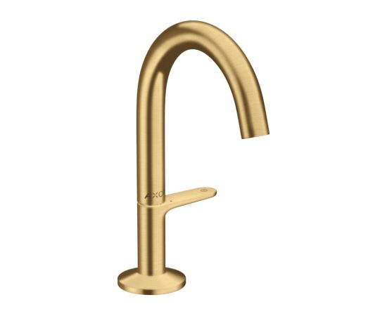 Hansgrohe izlietnes maisītājs Axor One Select 140, ar push-open, brushed gold optic