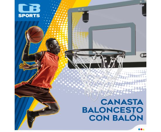 Basketbola grozs 30.5X45.5 cm bērniem ar 14 cm bumbu 3+ CB46245