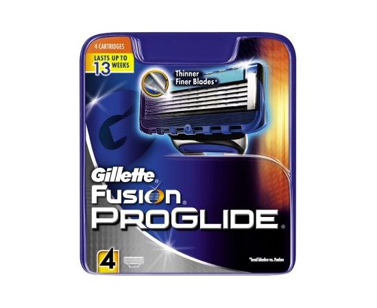 Gillette Fusion Proglide Wkład do maszynki do golenia 4szt