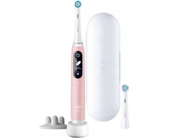 Szczoteczka Oral-B Oral-B iO Series 6s elektrický zubní kartáček, časovač, tlakový senzor, 5 programů, aplikace Oral-B, růžová