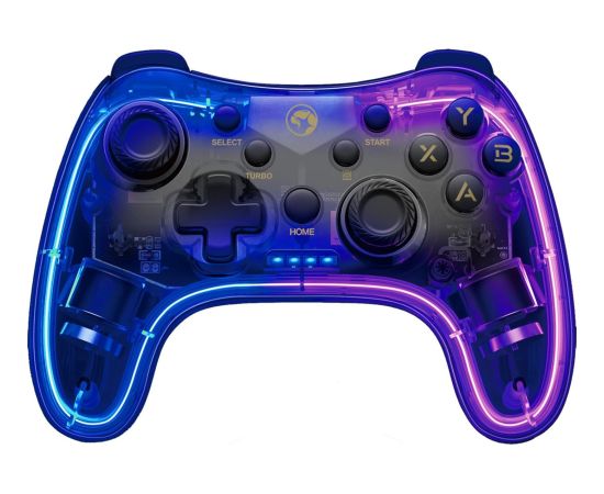 Pad Marvo Gamepad Marvo GHOST 40, bezprzewodowy, 17przycisk, przezroczysty