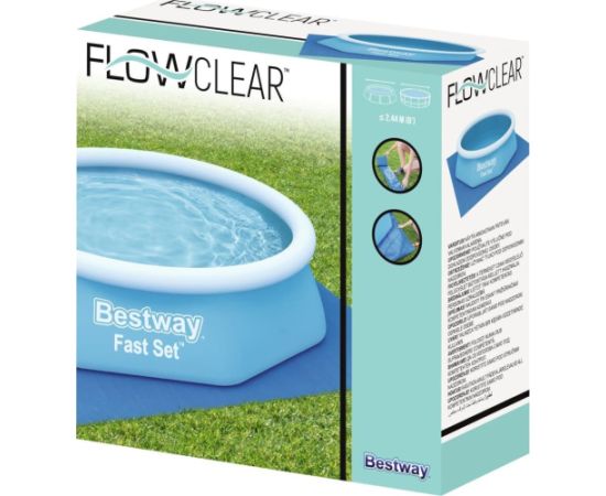 Bestway Mata pod basen Flowclear, 274 x 274 cm Lumarko!