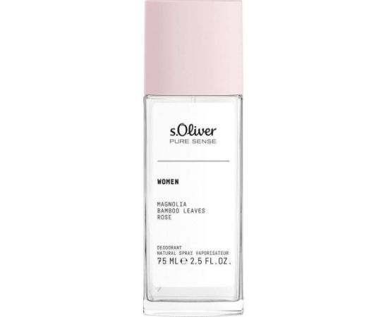 s. Oliver s.Oliver Pure Sense Women dezodorant w szkle 75ml