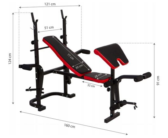 Barbell Exercise Bench ModernHOME