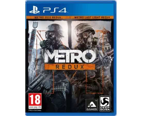 Deep Silver PS4 Metro Redux Double Pack (2033 + Last Light)