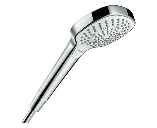 Hansgrohe rokas duša Croma Select E 110 Multi, EcoSmart 9 l/min, balta/hroms