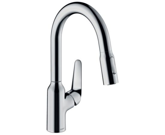 Hansgrohe virtuves izlietnes maisītājs ar izvelkamu dušu M429-H180, hroms