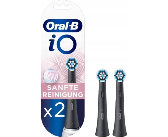 Końcówka Oral-B Oral-B iO Toothbrush heads Gentle Cleaning  BLACK 2-Pack