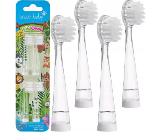 Końcówka BRUSH BABY_Kidz Sonic końcówki do szczoteczki sonicznej 3-6l 4szt.