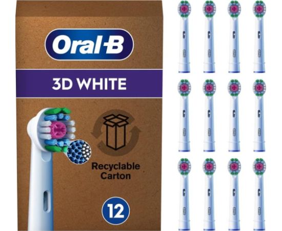 Końcówka Oral-B Oral-B Aufsteckbürsten3D White 12 Stück