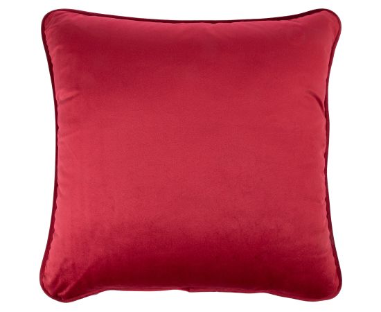 Подушка VELVET 45x45см, бордовый