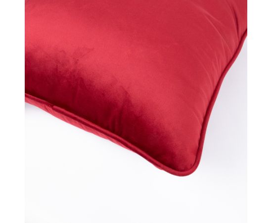 Подушка VELVET 45x45см, бордовый