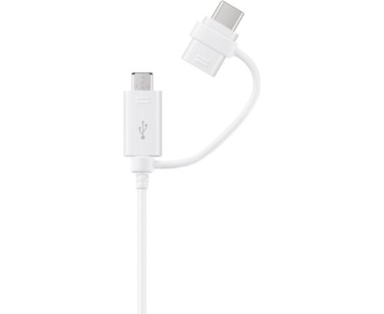 Samsung EP-DG930DWE USB 2in1 Cable Type-C & Micro USB Кабель данных и заряда 1.5m Белый (OEM)