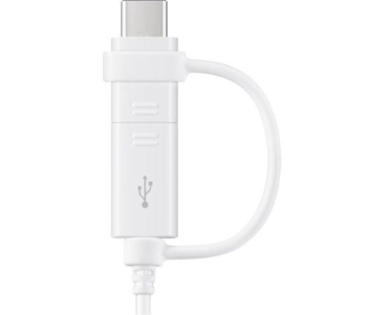 Samsung EP-DG930DWE USB 2in1 Cable Type-C & Micro USB Кабель данных и заряда 1.5m Белый (OEM)