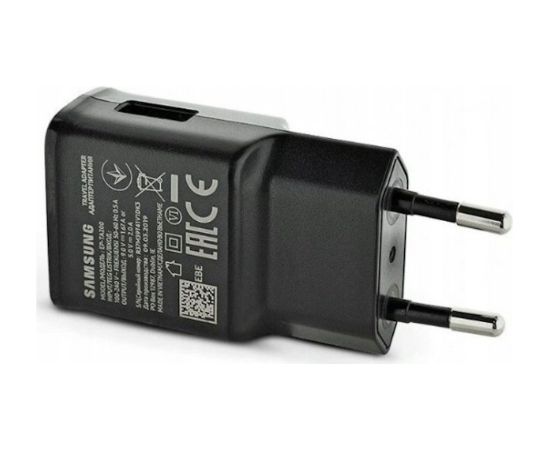 Samsung EP-TA200EBE Адаптивная 15W USB 3.1  Quick Charge 3.0 Быстрая Зарядка Черный (OEM)