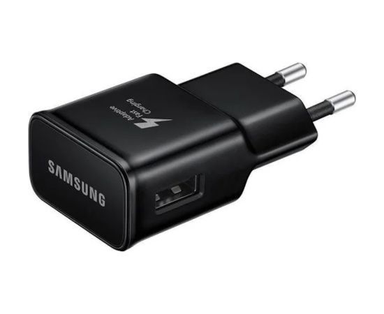 Samsung EP-TA200EBE Адаптивная 15W USB 3.1  Quick Charge 3.0 Быстрая Зарядка Черный (OEM)