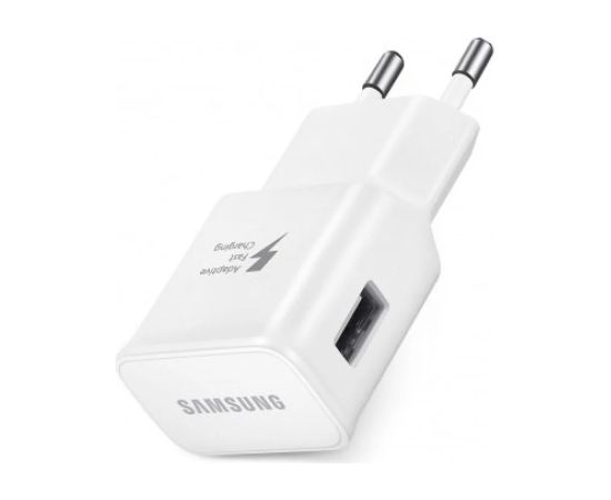 Samsung EP-TA20EWE Adaptive - Универсальный 15W USB адаптер с быстрой зарядкой 2A белый (OEM)