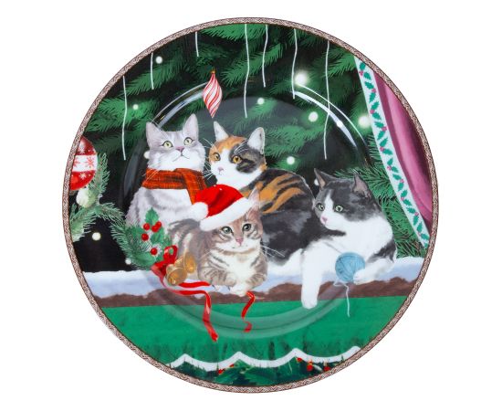 Plates MIA CATS D19cm 2pcs in a gift box