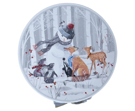 Plates MIA SNOW D19cm 2pcs in a gift box