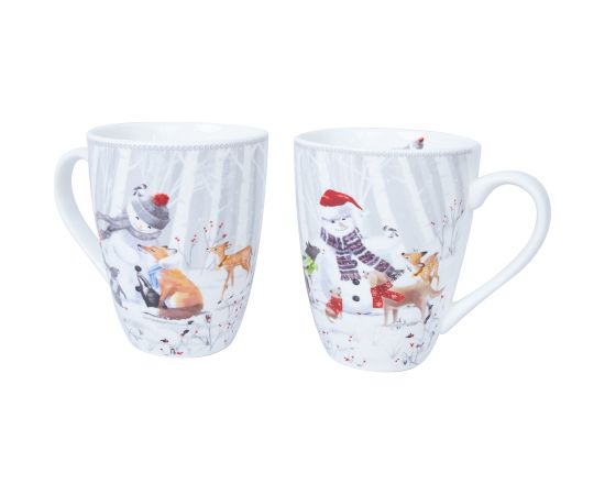 Mugs MIA SNOW H10,5cm 340ml, 2pcs in a gift box