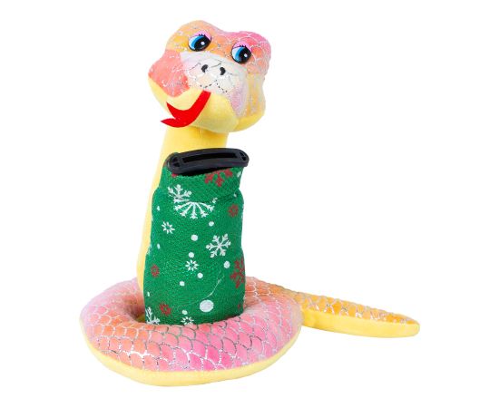 Money box SNAKE YEAR H19cm mix